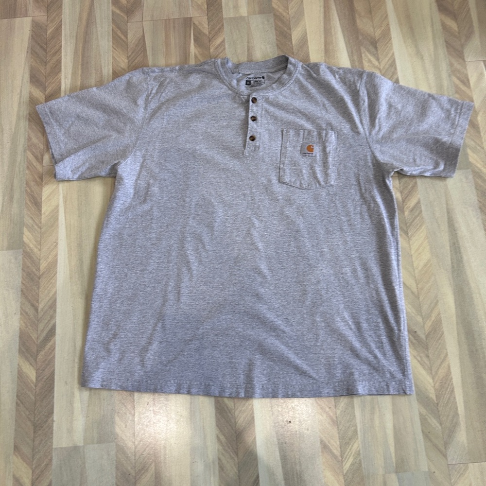 Carhartt Men’s Short Sleeve Loose Fit Tee - Gray